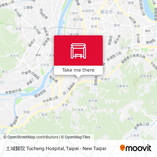 土城醫院 Tucheng Hospital map