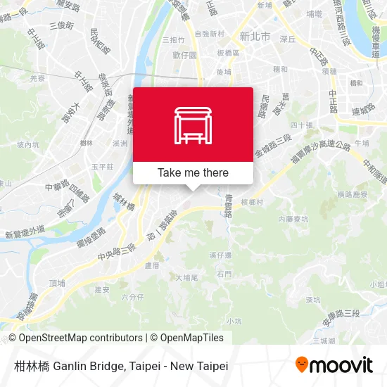 柑林橋 Ganlin Bridge map