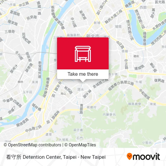 看守所 Detention Center地圖