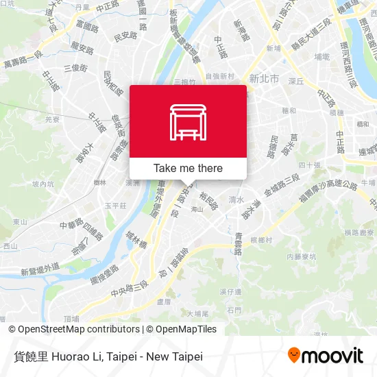 貨饒里 Huorao Li map