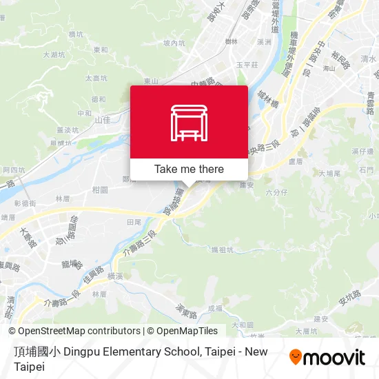 頂埔國小 Dingpu Elementary School map