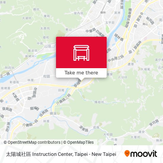 太陽城社區 Instruction Center地圖