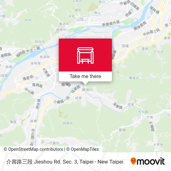 介壽路三段 Jieshou Rd. Sec. 3 map