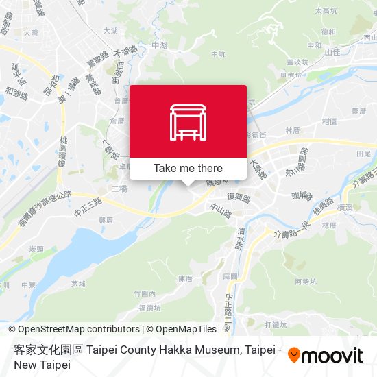 客家文化園區 Taipei County Hakka Museum map