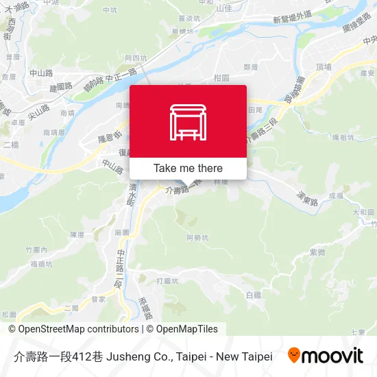 介壽路一段412巷 Jusheng Co. map
