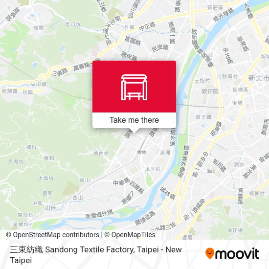 三東紡織 Sandong Textile Factory地圖
