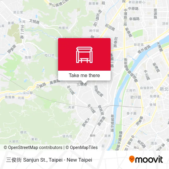三俊街 Sanjun St. map