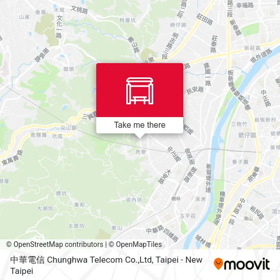 中華電信 Chunghwa Telecom Co.,Ltd map