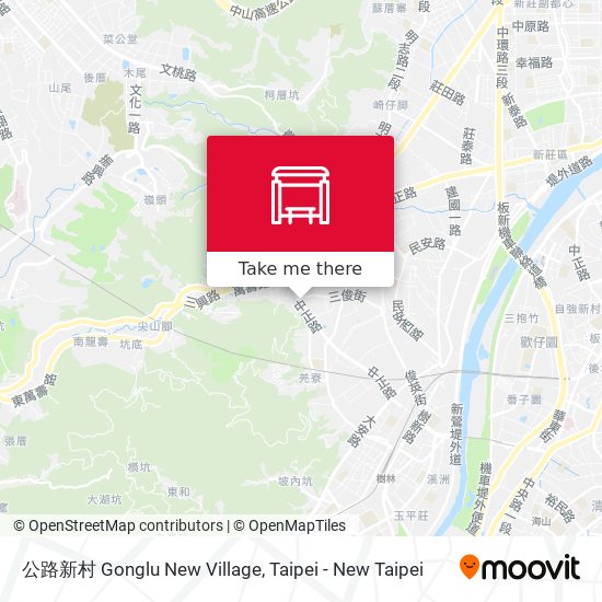 公路新村 Gonglu New Village map