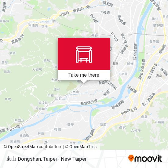 東山 Dongshan map
