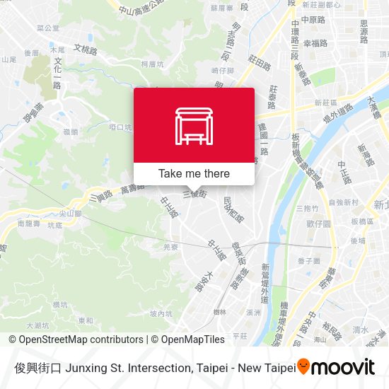 俊興街口 Junxing St. Intersection地圖
