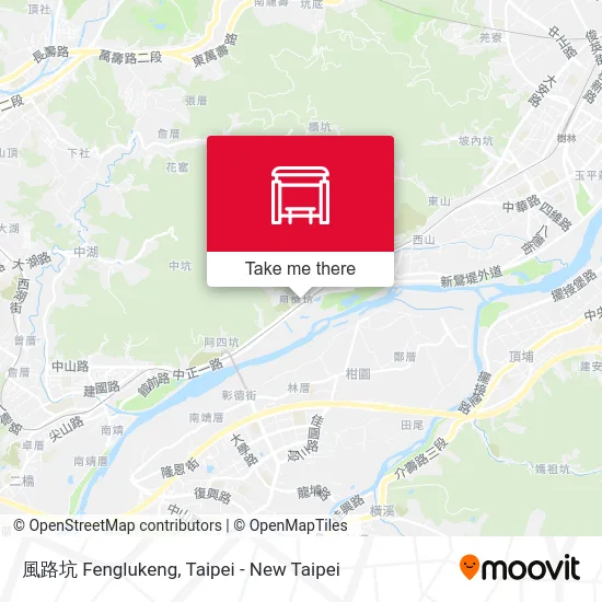 風路坑 Fenglukeng map
