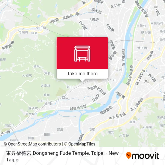 東昇福德宮 Dongsheng Fude Temple map