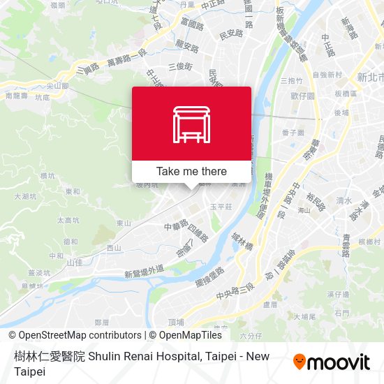 樹林仁愛醫院 Shulin Renai Hospital地圖