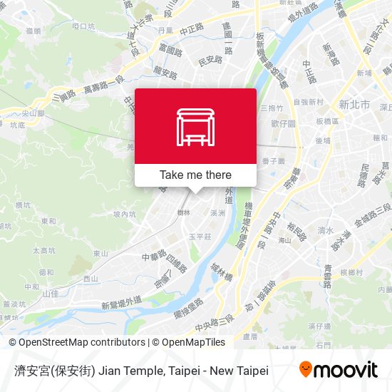 濟安宮(保安街) Jian Temple map