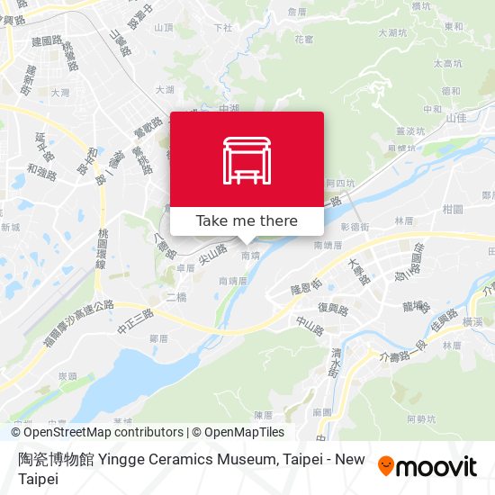 陶瓷博物館 Yingge Ceramics Museum map