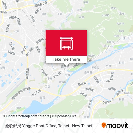 鶯歌郵局 Yingge Post Office map