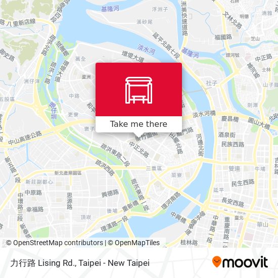 力行路 Lising Rd. map