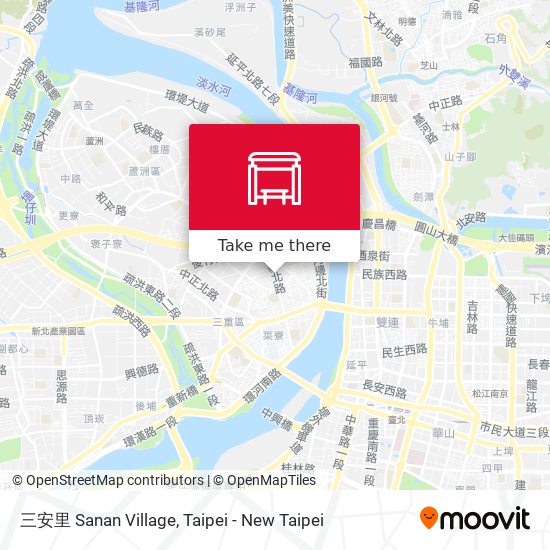 三安里 Sanan Village地圖
