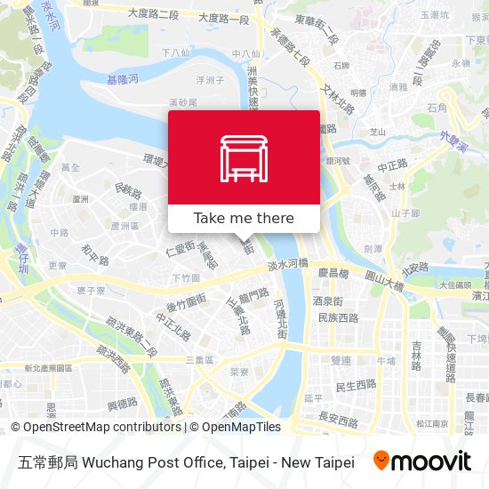 五常郵局 Wuchang Post Office地圖