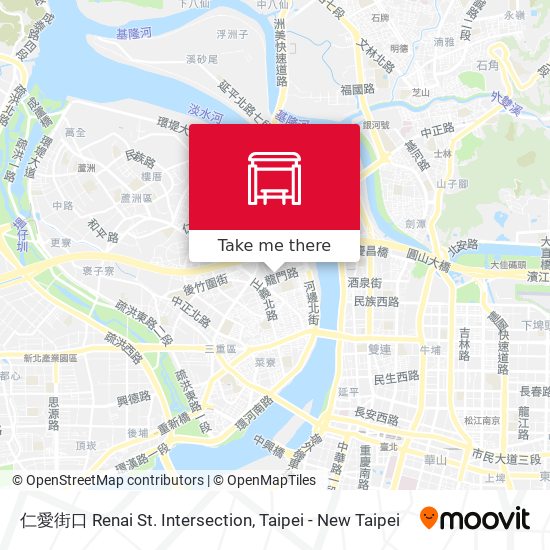 仁愛街口 Renai St. Intersection map