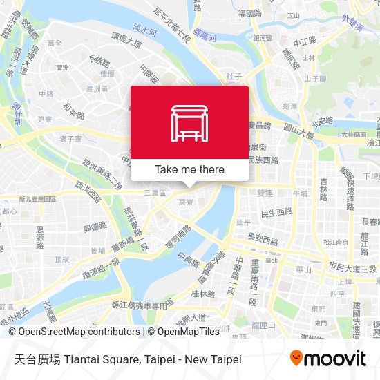 天台廣場 Tiantai Square map
