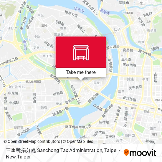 三重稅捐分處 Sanchong Tax Administration地圖