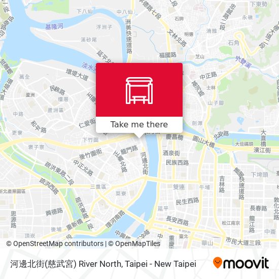 河邊北街(慈武宮) River North地圖