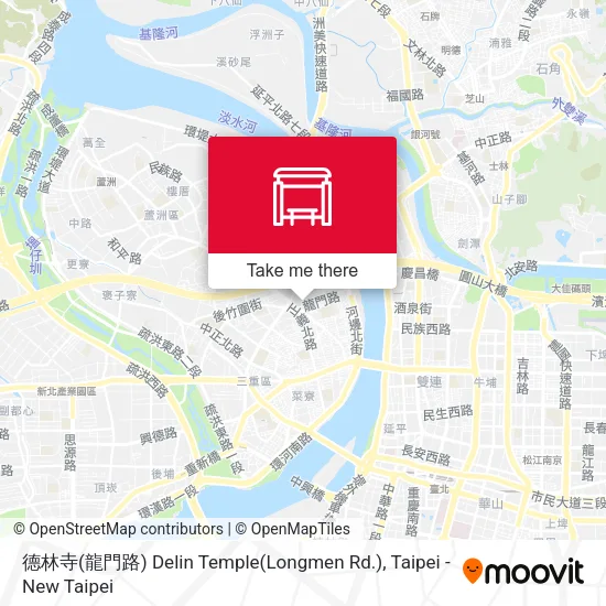 德林寺(龍門路) Delin Temple(Longmen Rd.) map