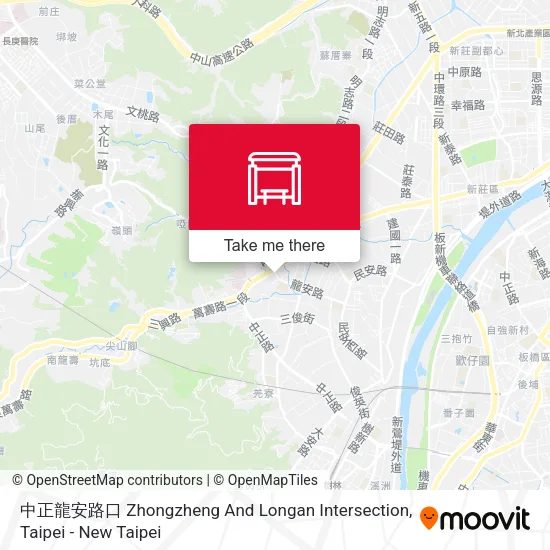 中正龍安路口 Zhongzheng And Longan Intersection map