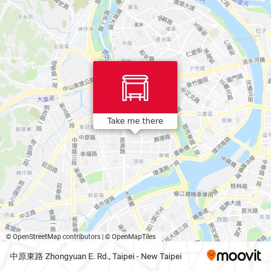 中原東路 Zhongyuan E. Rd. map
