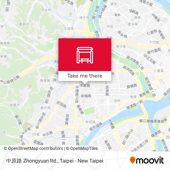 中原路 Zhongyuan Rd. map