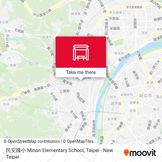 民安國小 Minan Elementary School map