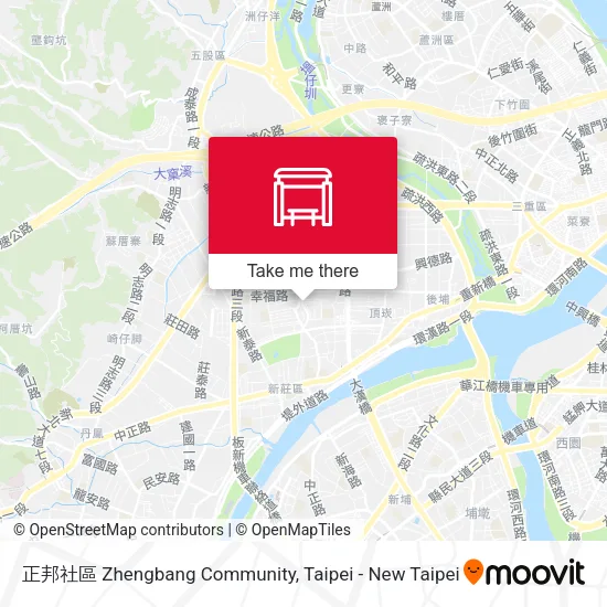 正邦社區 Zhengbang Community map