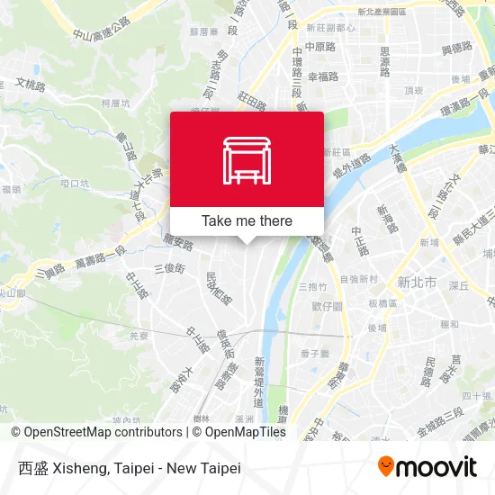 西盛 Xisheng map