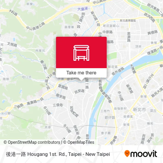 後港一路 Hougang 1st. Rd.地圖