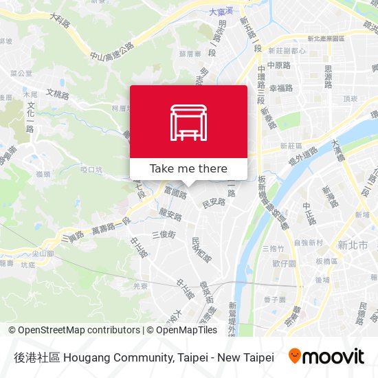 後港社區 Hougang Community map