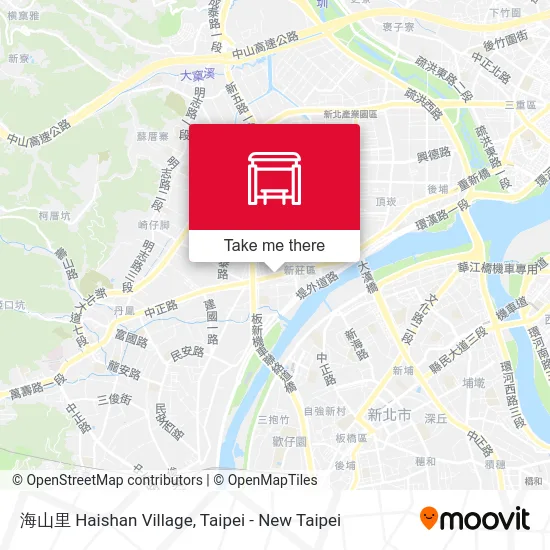 海山里 Haishan Village map