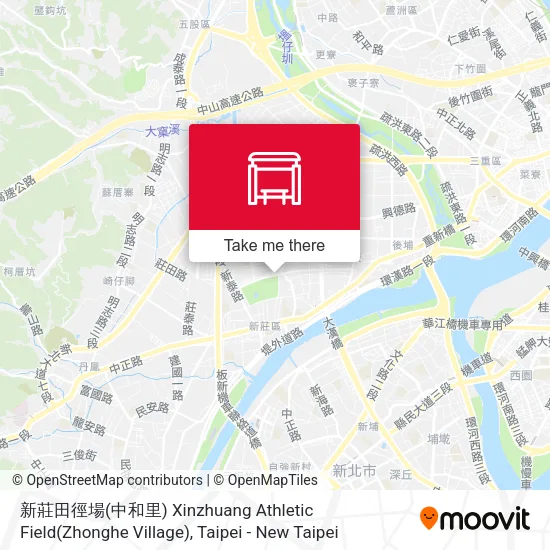 新莊田徑場(中和里) Xinzhuang Athletic Field(Zhonghe Village)地圖