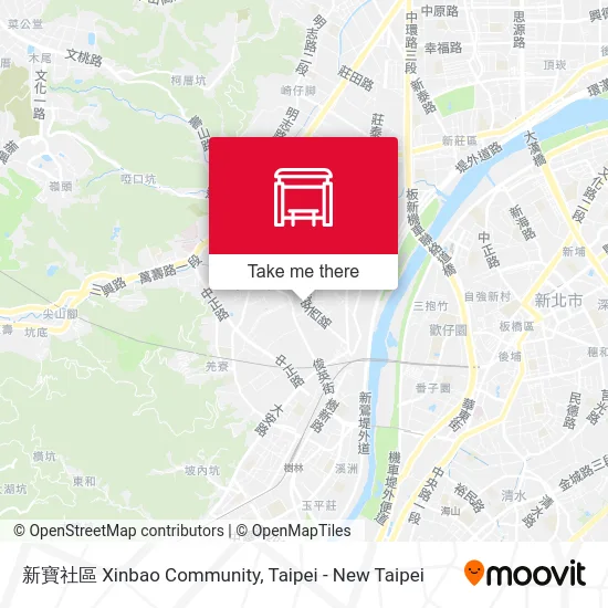 新寶社區 Xinbao Community map