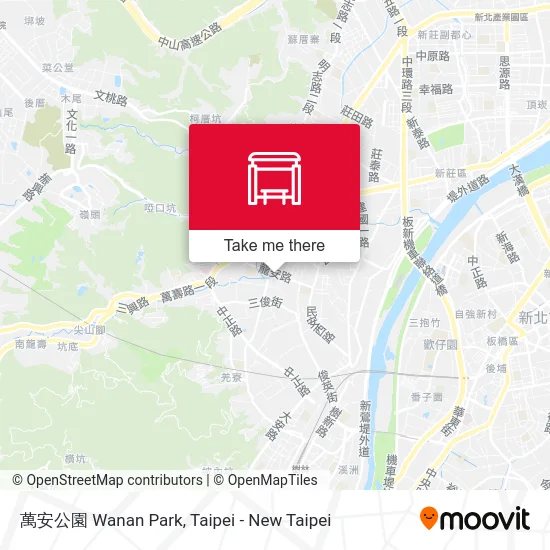 萬安公園 Wanan Park map