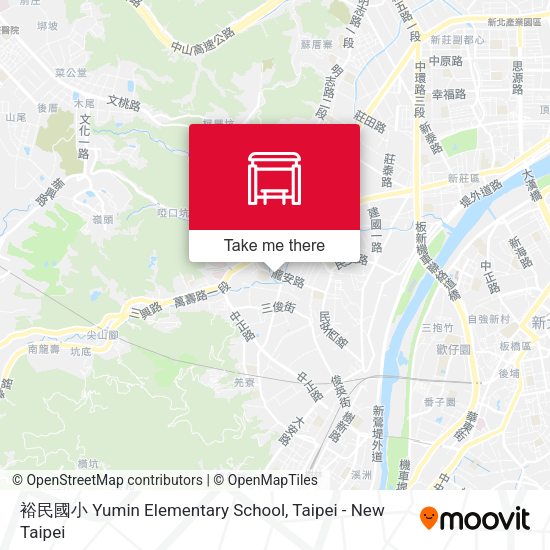 裕民國小 Yumin Elementary School map