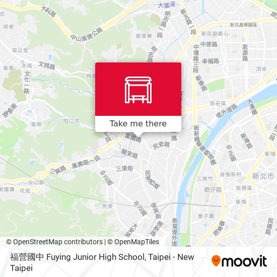 福營國中 Fuying Junior High School地圖