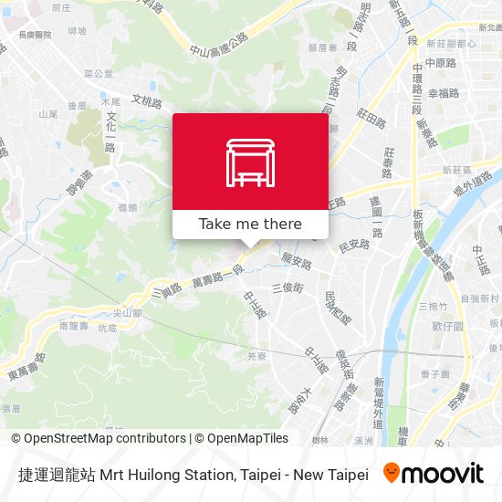 捷運迴龍站 Mrt Huilong Station map