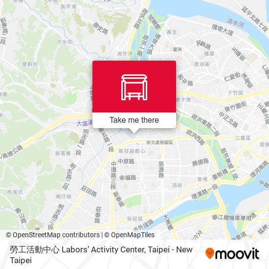 勞工活動中心 Labors’ Activity Center map