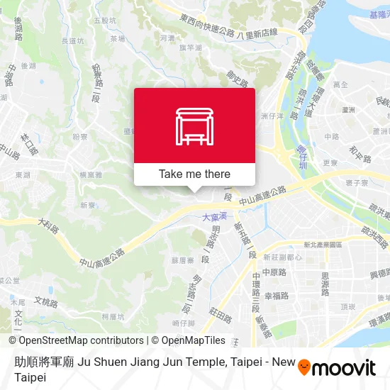 助順將軍廟 Ju Shuen Jiang Jun Temple地圖