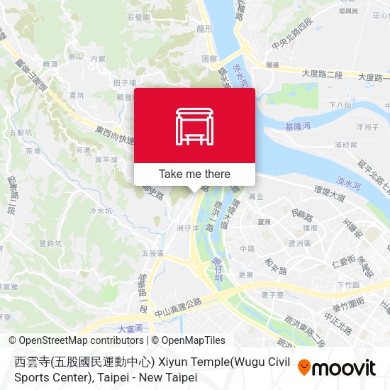 西雲寺 Xiyun Temple地圖