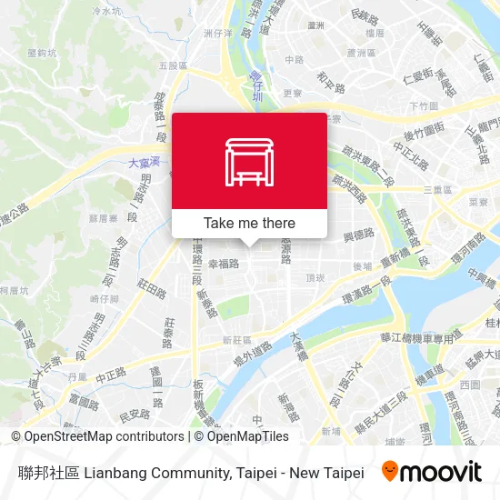 聯邦社區 Lianbang Community map