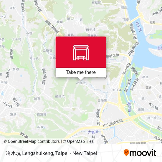 冷水坑 Lengshuikeng map