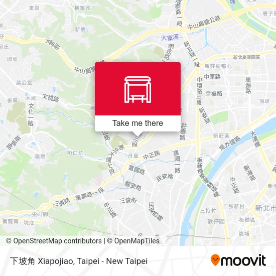 下坡角 Xiapojiao地圖